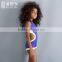 Balneaire purple color fashion hot sale child models girls in bikini, kids girls swimwear