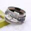 6 Color In Stock Fashion Silver Leaf Charms Vintage Multilayer Crystal Leopard Leather Bracelet