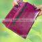 Fashion wine color genuine leather ladies clutch purse with card holder design