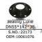 SCHWING agitator bearing right OEM 10061073 for Puzmeister concrete pump spare parts Big S Valve swing lever