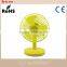 Colorful protable voice control remote dc fan mini usb electrical fan