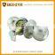 2016 South America Tubular stainless steel round keyed /bathroom/passage tubular Leverset