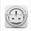 UK indoor, 24 HOUR daily ON AUTO, Min.programmable countdown mechanical timer