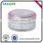 clear round plastic empty cosmetic jars for sale