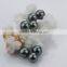 10.5-11mm AAA great quality no hole natural pure tahiti loose pearl