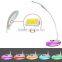 Led table lamp with RGB colorful atmosphere rechargeable