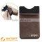 Lycra cloth cardholders phone case Sticky cardholder for celphone