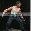 China Supplier high-quality new product Handsome popular diamond Wolf polyresin figurines with led light