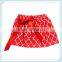 Kids Clothing Wholesale Cheap Red Cotton Skirt For Girl Fashion Quatrefoil Pettiskirts Skirt for Kids Young Girls Mini Skirt