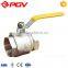 China made low price female threaded end forged brass angle ball valve