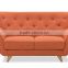 Romantic fabric 2+1 sofa for home furniture