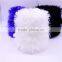 100% polyester feather yarn , with heat setting polyester feather yarn chunky yarn