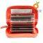 small ladies fashion vintage leather hard case wallet with coin pocket