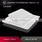 Wholesale ceramy white simple design modern style square shaped ceramic porcelain plates dishes