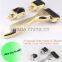 2015 New Arrival 3 in 1 Gold Mezoroller Dermaroller Mesoroller Derma Mezo Meso Roller Erase Skin Lifting Face Care Cleaner