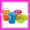 plastic laundry basket hot sale / plastic round laundry basket / colored plastic laundry baskets