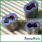 Electric Fence Gritted Aluminum Crimp Sleeve