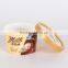 Disposable frozen paper yogurt/dessert/icecream packaging cup