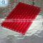 China factory high light transmission twin wall 4mm hollow polycarbonate sheet at best price