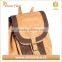 Beautiful ladies cork leather backpack environmental women bag