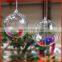 clear acrylic ball ornament