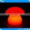 Cute mashroom shape illuminated LED light table decoration with led base
