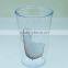 Transparent Plastic Mug with lid and straw