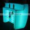 Round shape fashinable home bar furniture, outdoor led bar counter