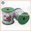 Light pink colored metallic twist tie roll for bamboo decoration candy lollipop food bag packaging