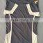 custom embroidery designs zipper collar golf polo shirt