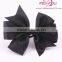 Custom satin ribbon bow with elastic for perfume bottle package