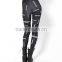 Customized Different Cool Spandex Black Rock Style Strenchy Legging