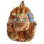 Plush animal backpack for kids cheap cute toddler animal backpacks kids zoo animal backpack