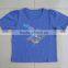children cotton T-shirts , kids short sleeve water printed interlock jersey cotton t-shirts