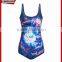 Bottom price realise thong one piece couples swimwear
