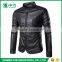 New Look Windproof Slim Fit Pure Color Turkey Mens PU Leather Jacket