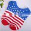Personality trend in Europe and the United States flag socks male boat socks socks socks literary low in spring and summer, thin