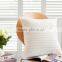 2015 Fashion Home Office White Cashmere Pillow Cover