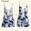 Floral beach dress summer dress pattern summer dress wholesales