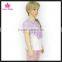 Wholesale Kids Purple Color Crochet Coat Hotesale Shawl Low MOQ Kids Clothes Manufacturer in China