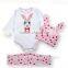 Anti-shrink promotion peruvian animal printed wholesale price baby boy Baby long-sleeve romper set