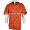 On-Time Shipment Red Color Chef kitchen Uniform
