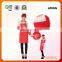 Printed apron customized makeup apron