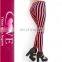 wholesale stripe elastic sexy big hips pants fleece clothing woman vintage