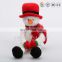 Cheap bulk christmas gift plush snowman toys