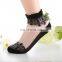 2017 fashion ladies Glass stockings cheap ankle socks ventilate ankle socks