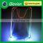 New design backpack flashing in dark bag beautiful glow bag