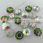 Crystal ab Color Sew on Middle Holes Crystal Stones for Clothing