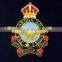 Gold Bullion Hand Embroidered Badge, patch, crest, emblem