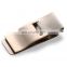 Cheap metal promotional notes holder Money Clip Stainless Steel
